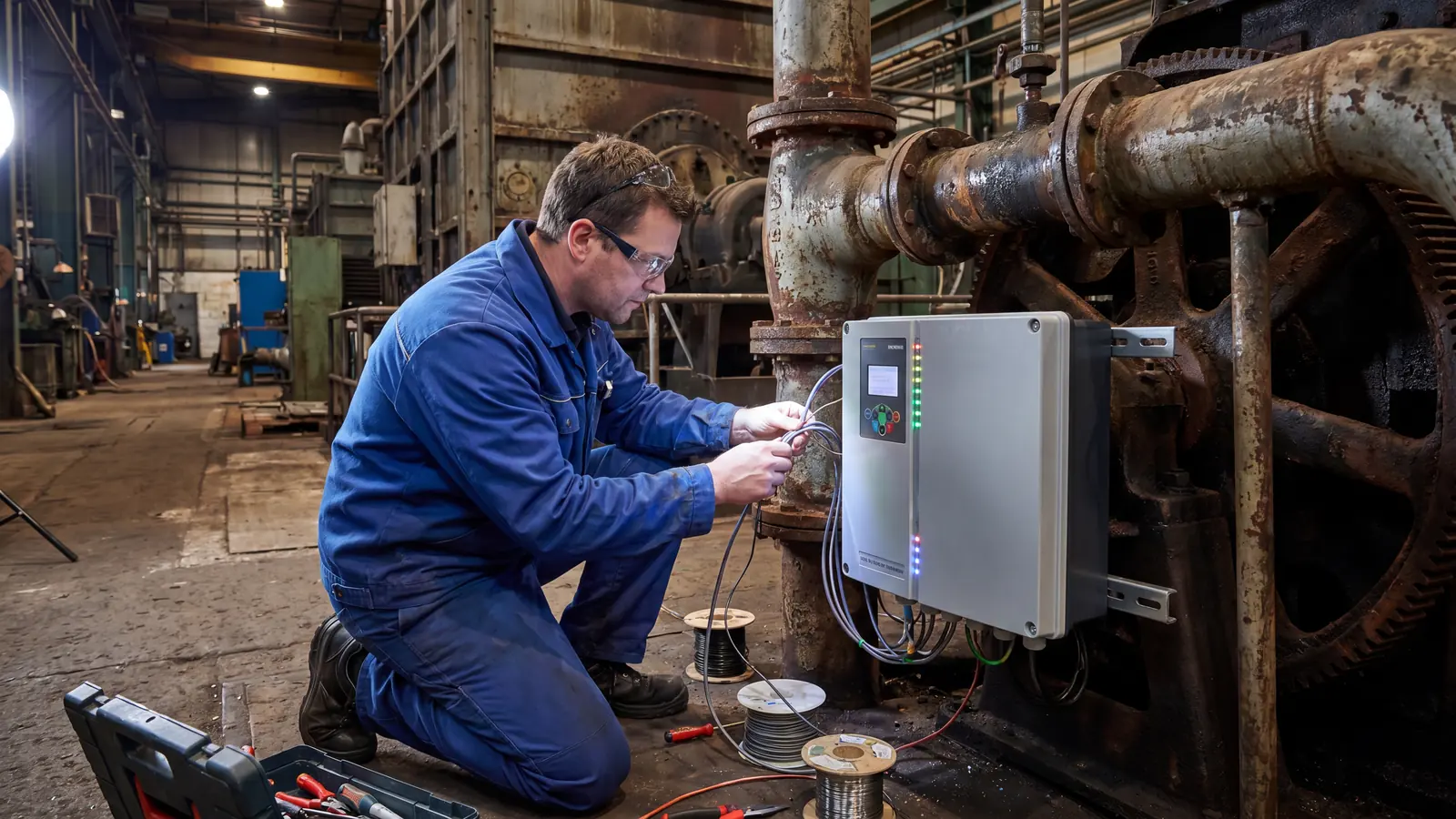 Retrofit Zentralschmierung – Modernisierung bestehender Anlagen mit DropsA Komponenten